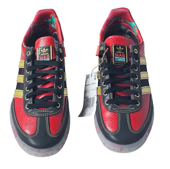 Adidas, Handball Spezial, Mens 10 US, Womens 11, Red Multicolor - Picture 1 of 7